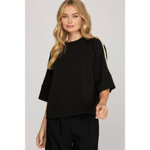Load image into Gallery viewer, STYLE USA - SCUBA KNIT TOP