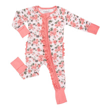 Load image into Gallery viewer, Pretty in peony Baby Girl Bamboo Pajamas
