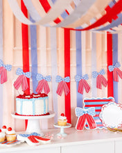 Load image into Gallery viewer, My Mind’s Eye - BAM1202 - Stars and Stripes Bow Banner