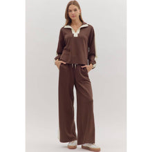 Load image into Gallery viewer, STYLE USA - Solid wide leg knit pants