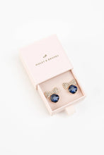 Load image into Gallery viewer, Violet &amp; Brooks - Bow Tie Crystal Post Earrings