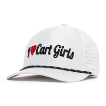 Load image into Gallery viewer, I Heart Cart Girls - Performance Golf Rope Hat - Snapback