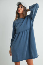 Load image into Gallery viewer, BUTTERMELON - Fall Full Sleeve Winter Mini Dress - BMD7507