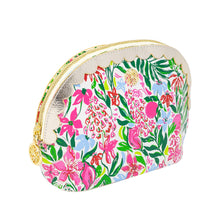 Load image into Gallery viewer, Lilly Pulitzer by Lifeguard Press - Scallop Pouch Set, Glowing Gardens/Feeling Poppy