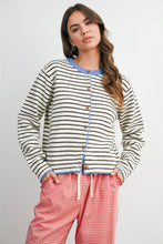 Load image into Gallery viewer, BUTTERMELON - Sailor Stripe Cardigan-BMC8385