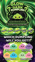 Load image into Gallery viewer, Fun Doh Glow-in-the-Dark Mystery Dumpling Squishy Toy Black