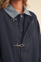 Load image into Gallery viewer, Utility Jacket with Corduroy Collar - Rosewood Pink