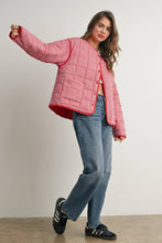 Load image into Gallery viewer, Buttoned Quilted Puffer Jacket - BMJ7822