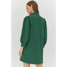 Load image into Gallery viewer, Textured dress: Green