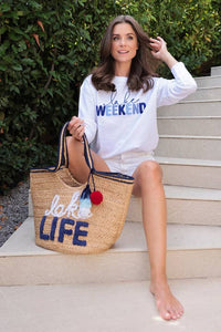 "LAKE WEEKEND" Sweatshirt
