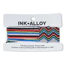 Load image into Gallery viewer, INK + ALLOY - Charlie Wavy Half Woven Beaded Stretch Bracelet Rio Wholesale