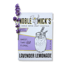 Load image into Gallery viewer, Noble Mick's - Craft Beverage Company - Lavender Lemonade Single Serve Craft Cocktail