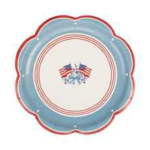 Load image into Gallery viewer, My Mind’s Eye - HAM1241 - Flag Paper Plate - 8"