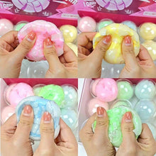 Load image into Gallery viewer, Think Sweet - Cotton Candy  Crispy Crunch Squishy Ball