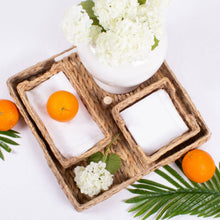 Load image into Gallery viewer, Natural Woven Guest Towel Tray
