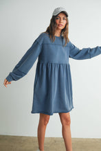 Load image into Gallery viewer, BUTTERMELON - Fall Full Sleeve Winter Mini Dress - BMD7507