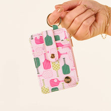 Load image into Gallery viewer, Keychain Wallet–Pickleball Party