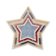Load image into Gallery viewer, My Mind’s Eye - HAM1220 - Stacking Stars Bamboo Tray Set