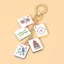 Load image into Gallery viewer, Sensibling Corp. - Mahjong Tile Drop Keychain Bag Charm