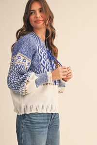 Nordic Sweater - Blue