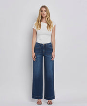 Load image into Gallery viewer, Flying Monkey - High Rise Wide Trouser Jeans F5764D