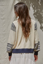 Load image into Gallery viewer, Knit Sweater Cotton Acrylic Turtleneck Pullover