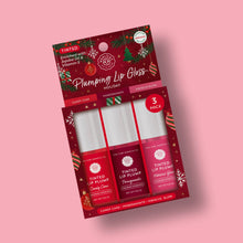 Load image into Gallery viewer, Holiday Plumping Lip Gloss Trio