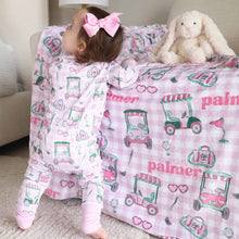 Load image into Gallery viewer, Birdie Babes Convertible Zip Romper | Pink