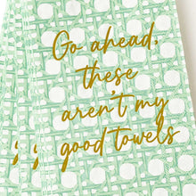 Load image into Gallery viewer, 8 Oak Lane - Green Cane Paper Guest Towel Packs