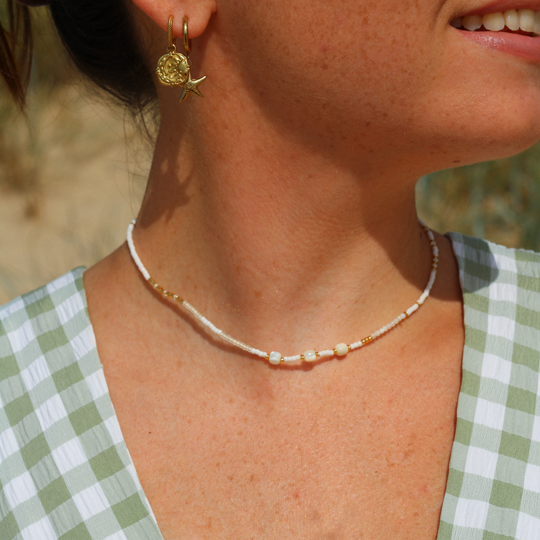 Pineapple Island - Beaded Necklace