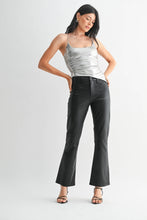 Load image into Gallery viewer, JUST BLACK DENIM - BP459J-C - COATED BLK - Slim Cropped Bootcut