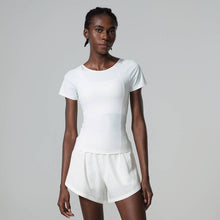 Load image into Gallery viewer, Sodalemon - Stretch Yoga Fitness Wear Short Sleeve T-shirt