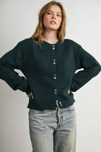 Load image into Gallery viewer, BUTTERMELON - Long Sleeve Buttoned Cropped Cardigan - BMC7906