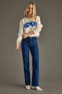 Panache Apparel Co. - Cream Ski Goggle Sweater