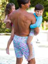 Load image into Gallery viewer, Men&#39;s Tropical Resort Swim Trunks