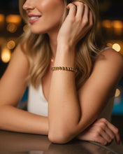 Load image into Gallery viewer, Lenny &amp; Eva - Layering Bracelets-6mm Gold Stacking Bracelets-Smooth