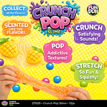 Load image into Gallery viewer, Fun Doh Crunch Pop Color Sensory Squishy Slime