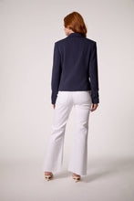 Load image into Gallery viewer, Kasey Nautical Hooded Blazer- Navy