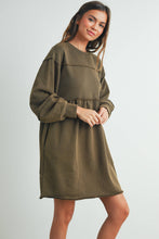Load image into Gallery viewer, BUTTERMELON - Fall Full Sleeve Winter Mini Dress - BMD7507