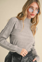 Load image into Gallery viewer, Lightweight Mockneck Sweater