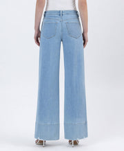 Load image into Gallery viewer, FLYING MONKEY - HIGH RISE SIDE POCKET TROUSER WIDE JEANS F5964