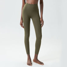 Load image into Gallery viewer, Sodalemon - Women Wave Design Yoga Sport Solid Color Fitness Leggings