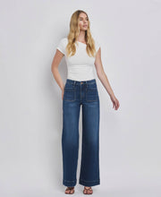 Load image into Gallery viewer, Flying Monkey - High Rise Wide Trouser Jeans F5764D