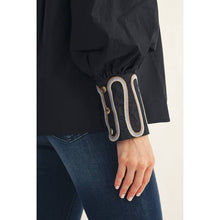 Load image into Gallery viewer, STYLE USA - Embroidery Accent Shirt