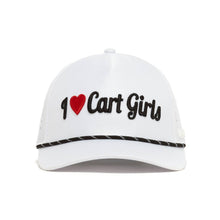 Load image into Gallery viewer, I Heart Cart Girls - Performance Golf Rope Hat - Snapback