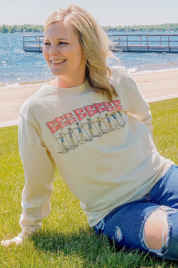 Lakegirl - Vintage Forever Skiers Long Sleeve Tee