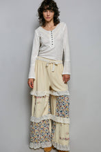 Load image into Gallery viewer, Long sleeve double gauze solid knit rib top
