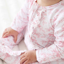 Load image into Gallery viewer, Fancy Frills Ruffle Zipper Footie