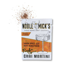 Load image into Gallery viewer, Noble Mick's - Craft Beverage Company - Pumpkin Spice Chai Martini Single Serve Craft Cocktail