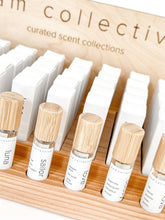 Load image into Gallery viewer, yam collective - Roll On Parfum Store Display with Engraved Sign